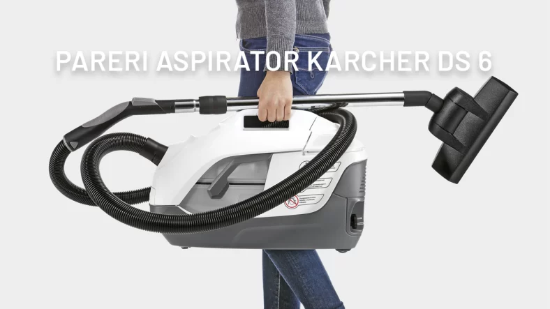 Review Aspirator cu Filtrare pin Apa Karcher DS 6